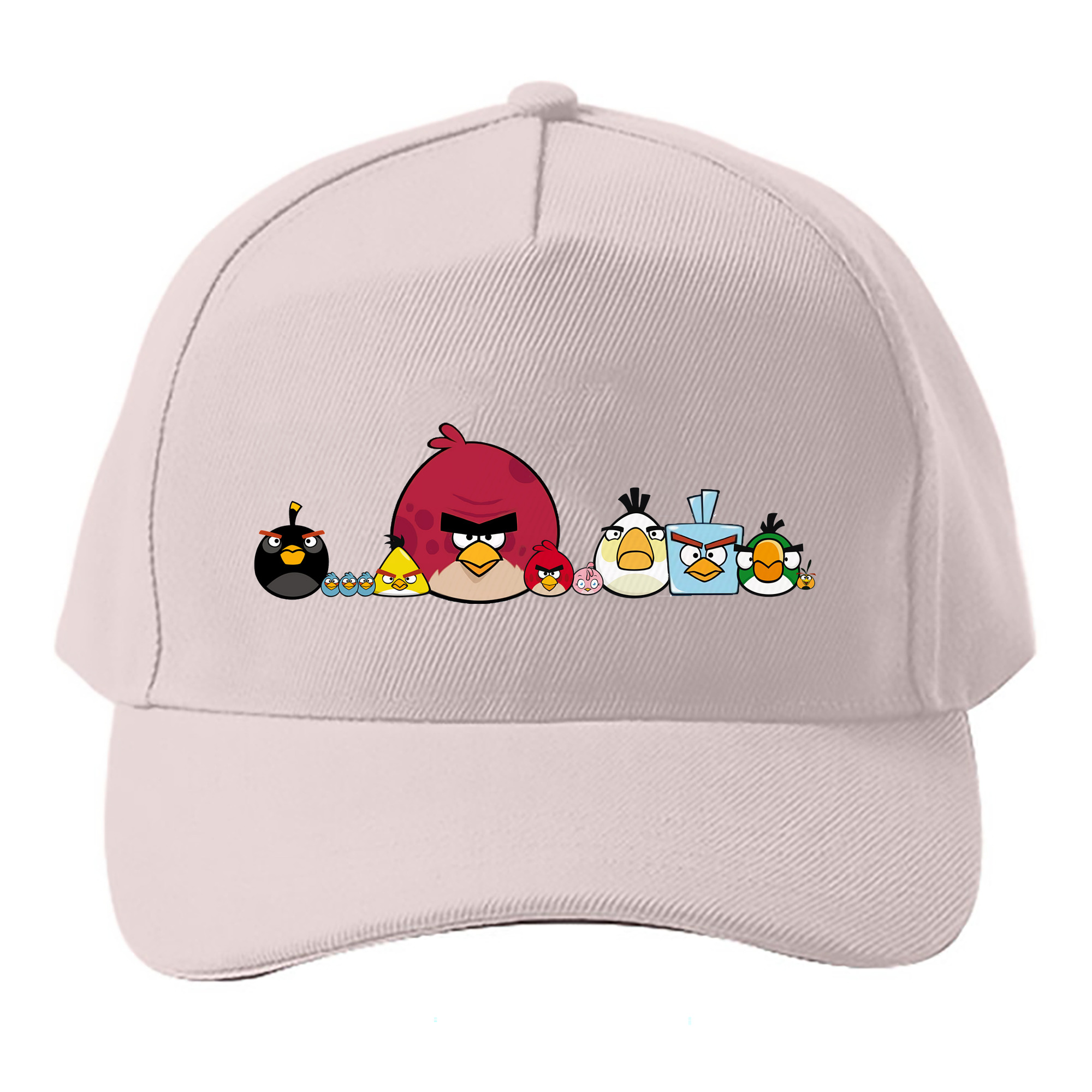 （画像用） Angry Birds アングリーバード ベースボールキャップ 綿100％ 男女兼用 帽子 スポーツ